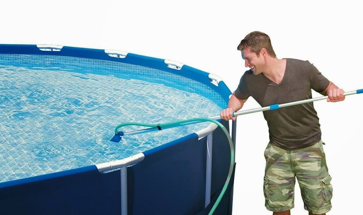 above ground pool vacuum electric