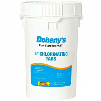 Doheny's 3 Inch Swimming Pool Chlorine Tablets