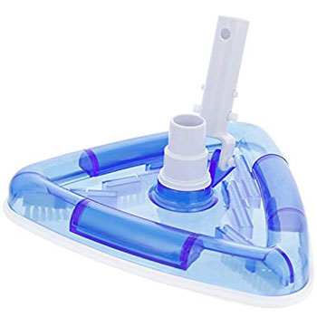 U.S. Pool Supply Transparent Triangular Vacuum Head