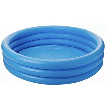 Crystal Blue Inflatable Pool