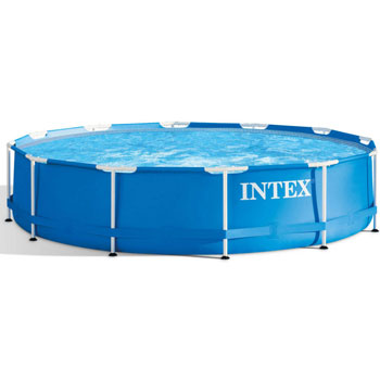 Intex Metal Frame Pool with Pump