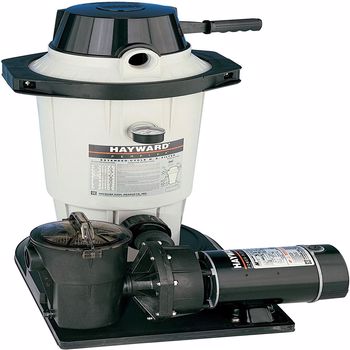 Hayward Diatomaceous Earth Filter Pump System for Above-Ground Pools